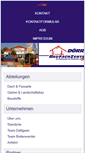 Mobile Screenshot of baufachzentrum-doerries.de